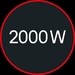 2000 W